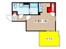 Branche桜山Chambre 1Rの間取り