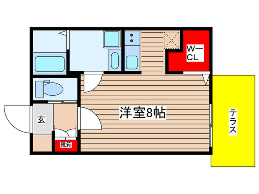 間取図 Branche桜山Chambre