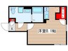 Branche桜山Chambre 1Rの間取り