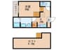 アーバンリュクス 1Kの間取り