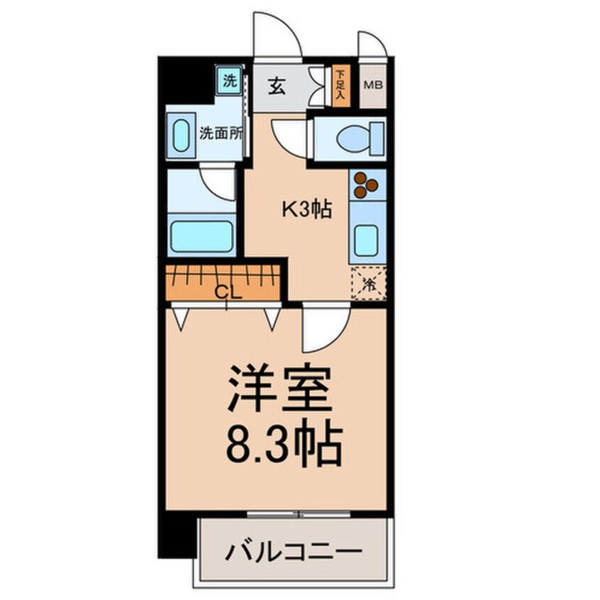 間取図 ラ ベル ヴィー