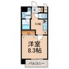 ラ ベル ヴィー 1Kの間取り
