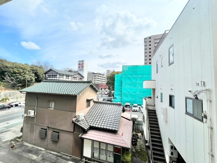 室内からの展望 沖野館