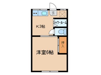 間取図 北山ハウスB棟