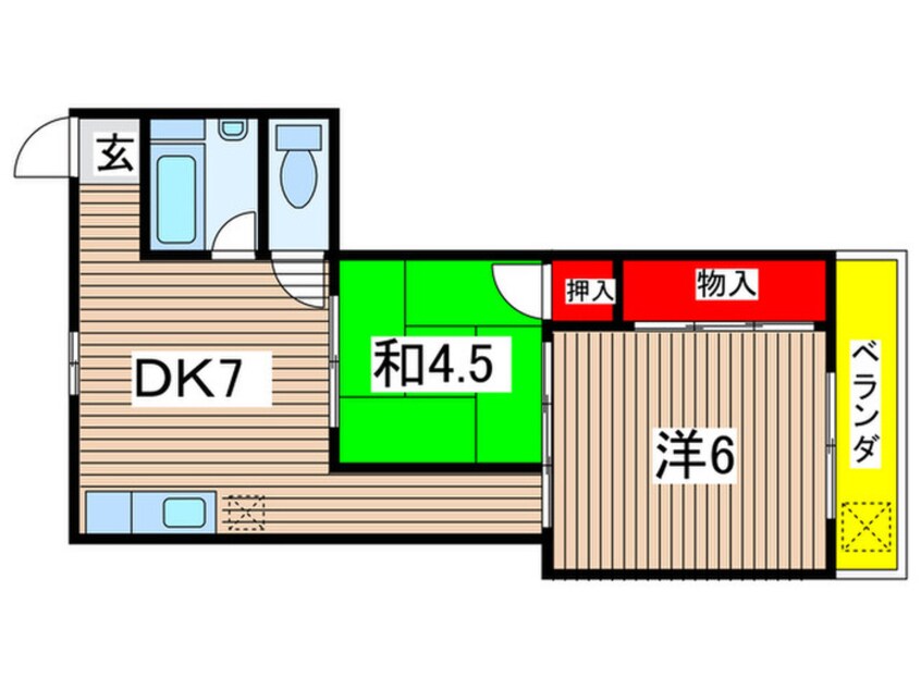 間取図 瑞穂ビル