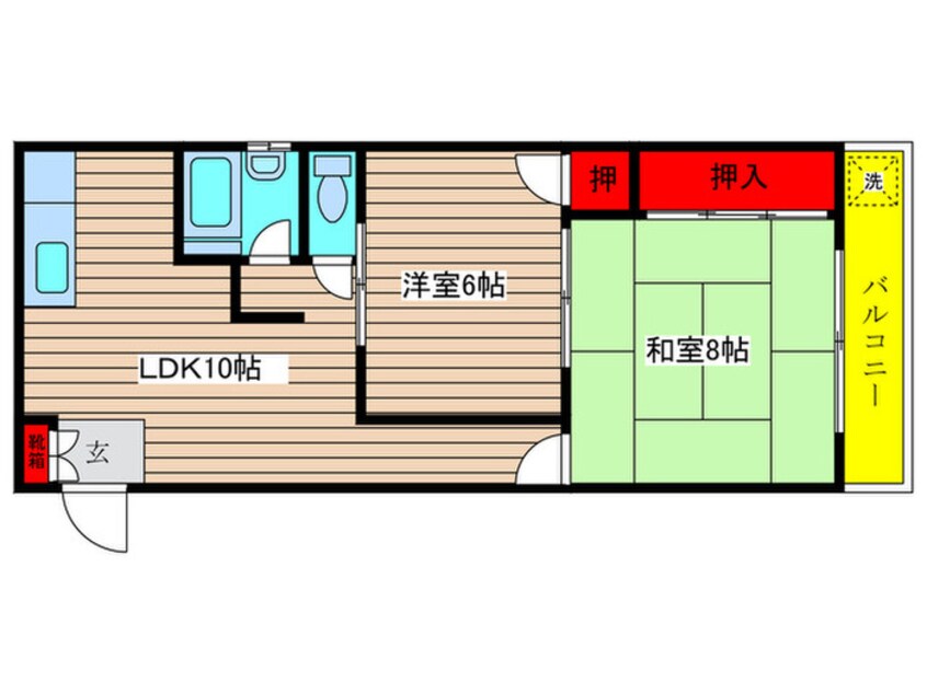 間取図 瑞穂ビル