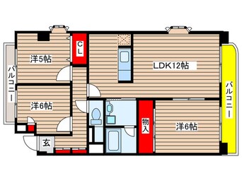 間取図 ガ－デンコ－ト元八事