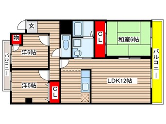 間取図 ガ－デンコ－ト元八事