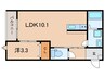 仮）LECOCON一宮Ⅵ 1LDKの間取り