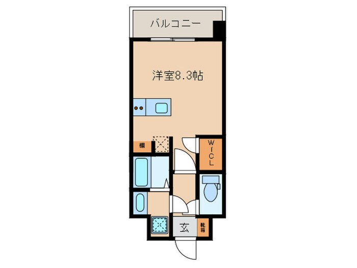 間取り図 ルーエ今池