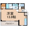 メゾンハナブサ 1Rの間取り