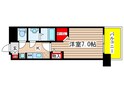 パルティール植田の間取図