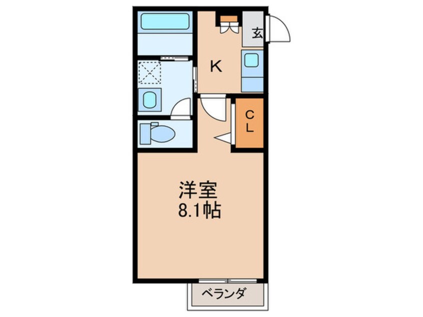 間取図 リブレア白鳥