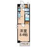 ノーブルスクエア 1Kの間取り