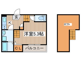 間取図 ハーモニーテラス神前Ⅱ