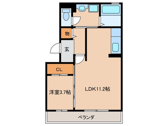 間取り図 セジュール大秋