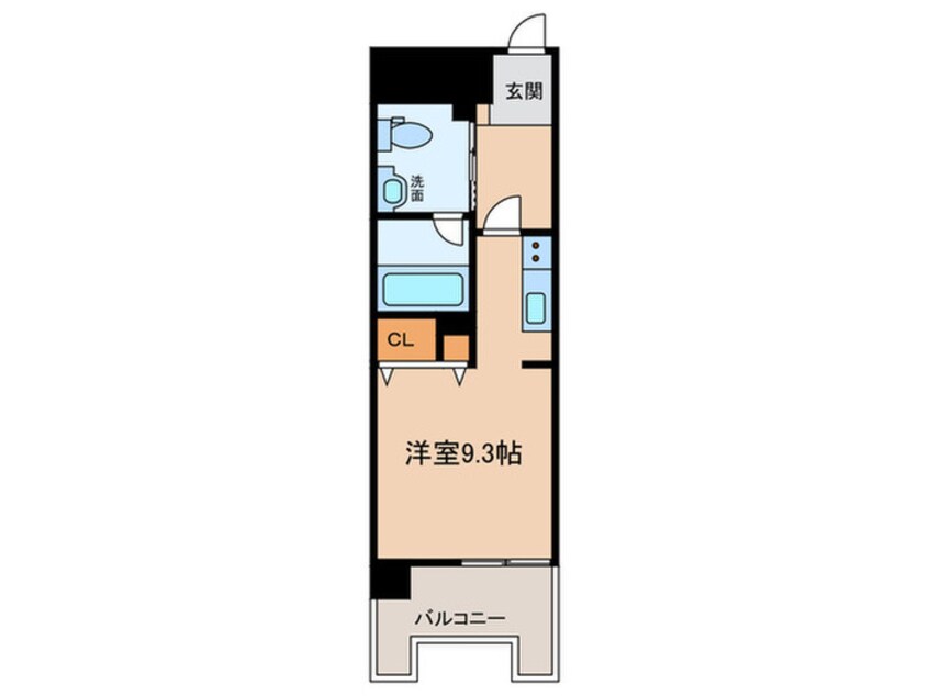 間取図 高畑T-2マンション