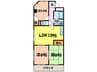マンション鬼頭 3LDKの間取り
