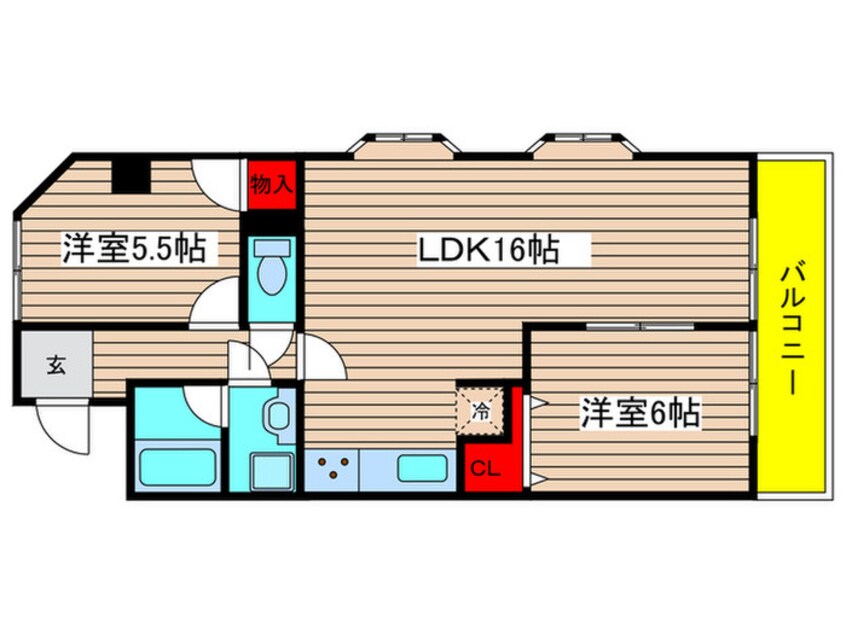 間取図 マンション鬼頭