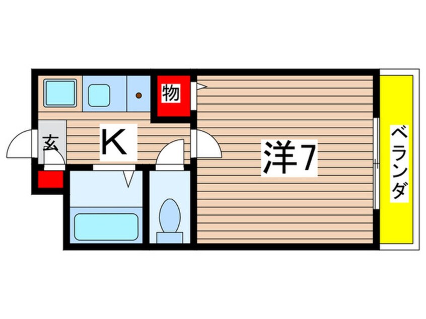 間取図 ア－バンポイント川名本町