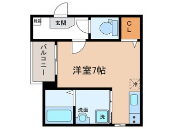 間取図 仮)ﾊｰﾓﾆｰﾃﾗｽ元中村町二丁目