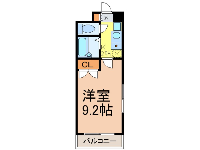 間取図 コンホ－ル千種