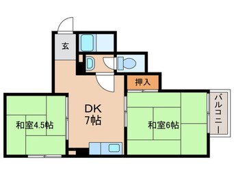 間取図 コスモスビル