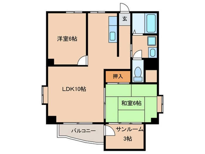 間取り図 ツインクルガ－デン