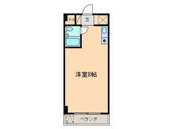 間取図 パリ－マンション２