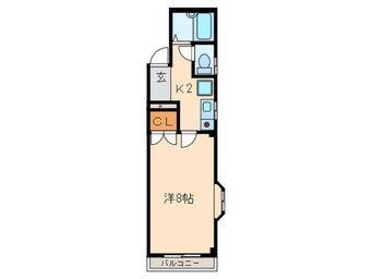 間取図 メゾンラ・シュ－ル