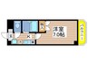 フラ－リッシュ宗塚 1Kの間取り