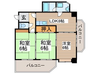 間取図 メゾン瑞和