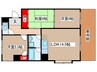 ドミ－ル藤井 3LDKの間取り