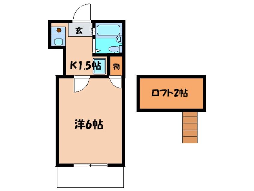 間取図 ヴェ－ル岡崎公園