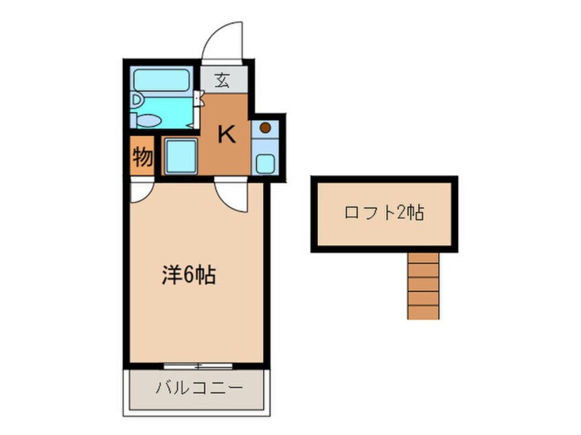 間取図 ヴェ－ル岡崎公園