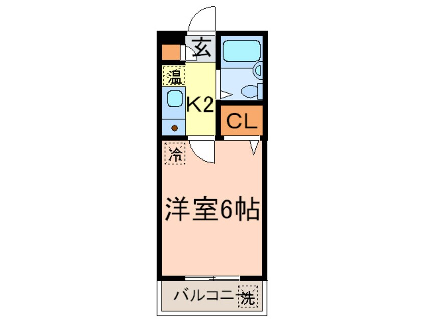 間取図 アズロワイヤル門前