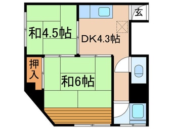 間取図 城北ビル