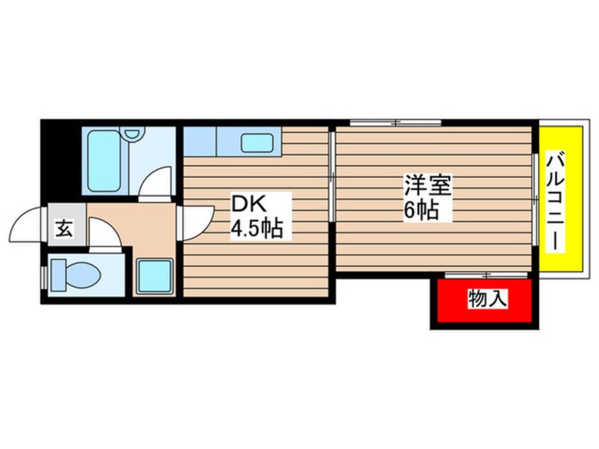 間取図 ライフ平針