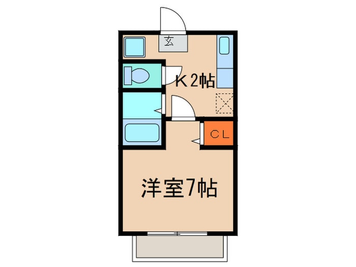 間取り図 ハイツ山幸