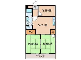 間取図 ジュネス２１