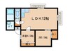スカイハイツＴ－１ 2LDKの間取り