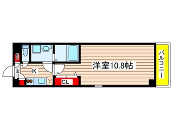 間取図 パ－クビラ瑞穂