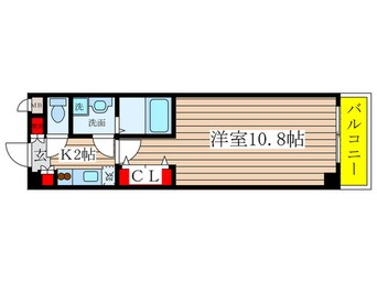 間取図 パ－クビラ瑞穂