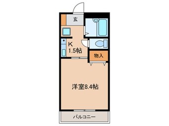 間取図 コーポサンライズ