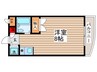 ア－バンフィット 1Rの間取り