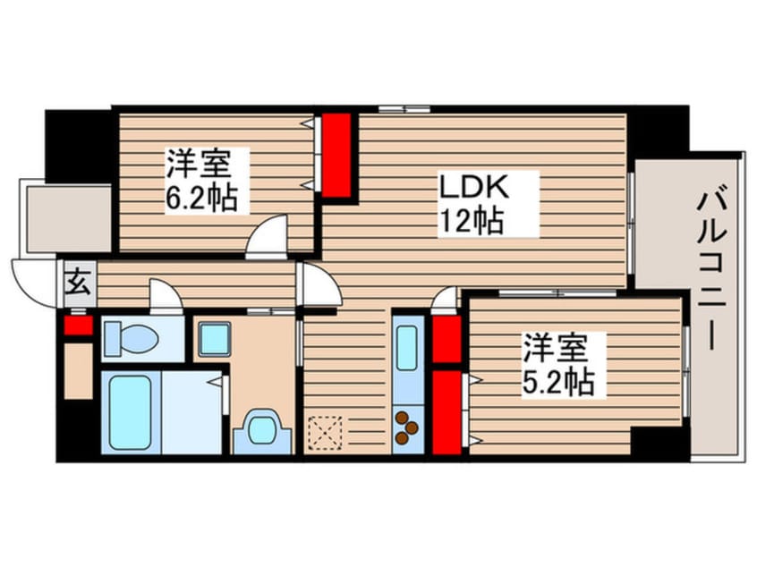 間取図 P-SQUARE　Shumoku　Ⅱ