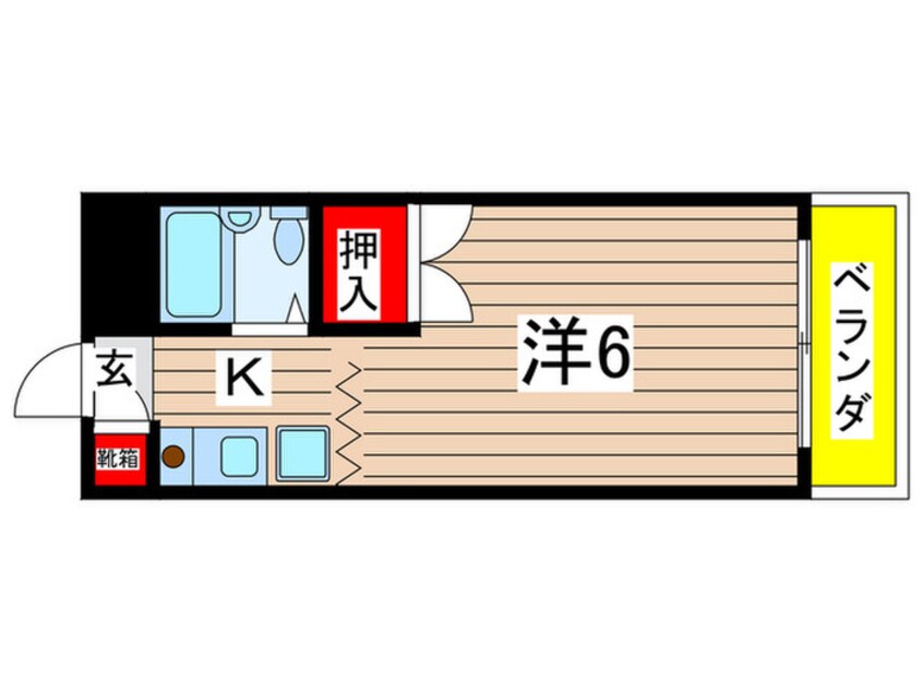 間取図 サンハイツ田中
