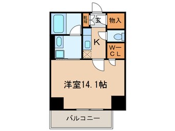 間取図 Blancasa久屋大通