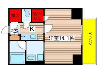 間取図 Blancasa久屋大通