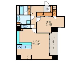 間取図 Blancasa久屋大通